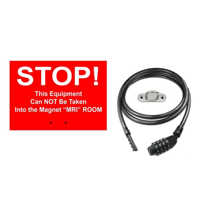 Buy MRI STOP Sign with Tether and Lock System for only $145 at Z&Z Medical