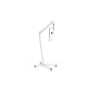 Mobile Adjustable Over-Table Lead Barrier with Contoured Cutout