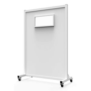 Mobile Lead Barrier with 24” x 12” Window
