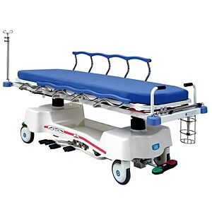 Hydraulic Stretcher with 5th Wheel and full body x-ray